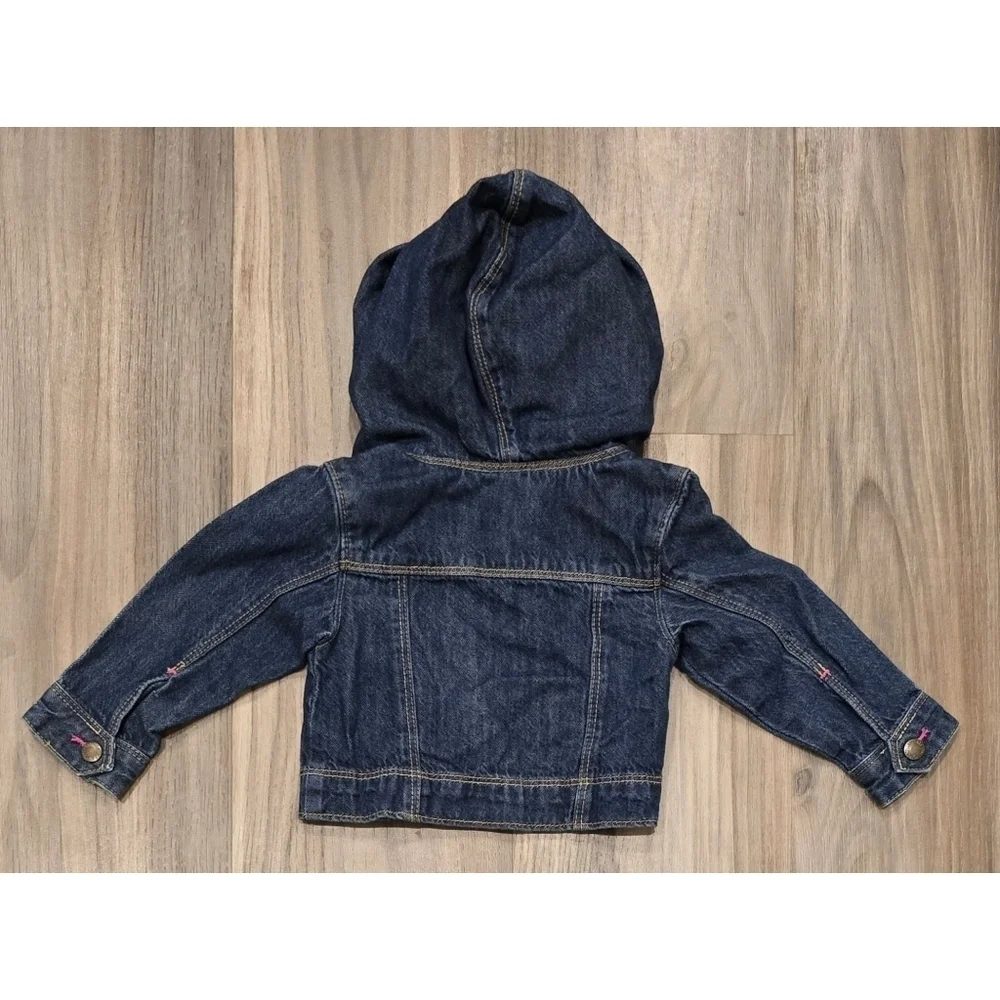 Baby Girl Oshkosh B'gosh Denim Jacket size 12 months